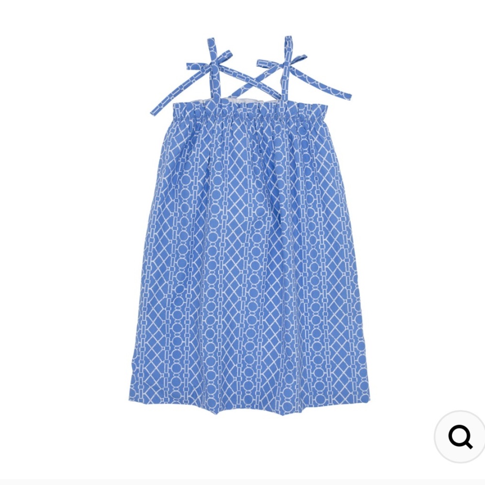 The Beaufort Bonnet Company Lainey’s Little Dress in Trellis More